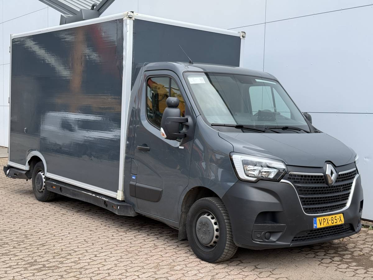 Renault Master Renault Master Plancher T35 2.3 DCI 150PK Lowliner Bakwagen Airco Cruise Control Camera Foodtruck Meubelbak Paardenwagen