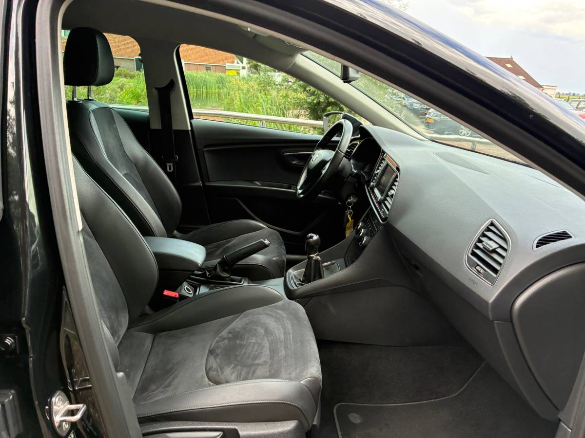 SEAT Leon Seat Leon ST 1.2 TSI Style First Edition | Half leder + Cruise + Clima nu € 5.975,-!!!