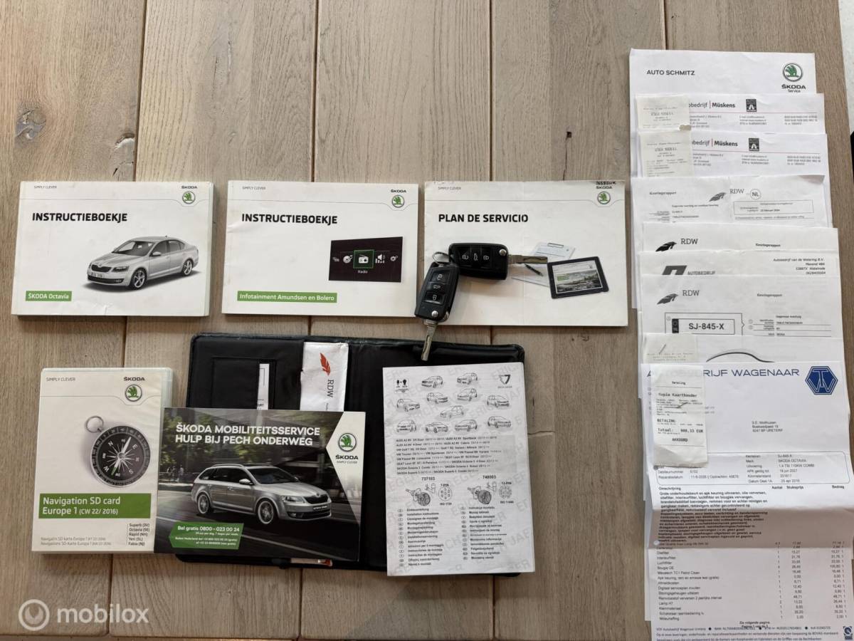 Škoda Octavia Skoda Octavia Combi 1.4 TSI 150 PK! Greentech Style TOPSTAAT!