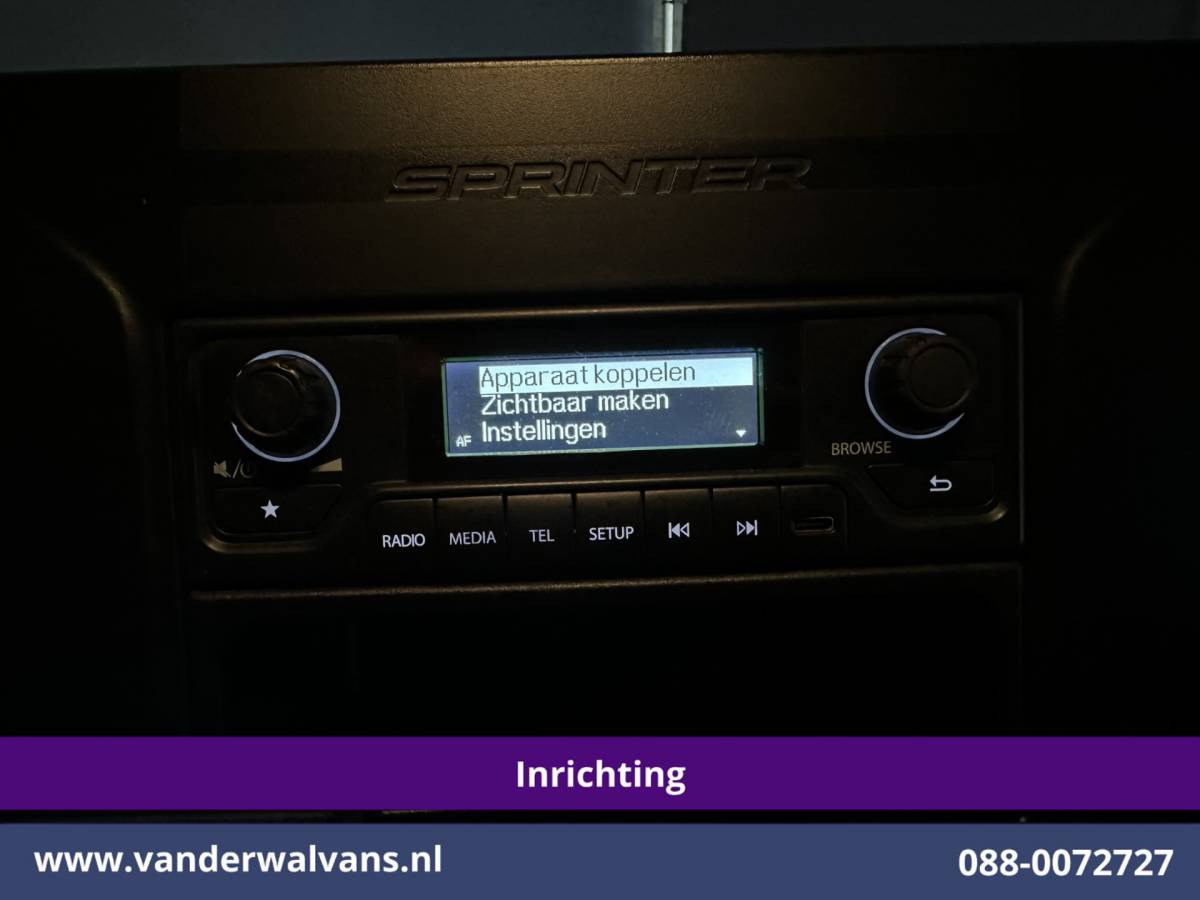Mercedes-Benz Sprinter Mercedes-Benz Sprinter 311 CDI Automaat L3H2 *PostNL inrichting* Euro6 Airco | Camera | Schappen Doorloopdeur, 270 Gr. achterdeuren, Sidebars