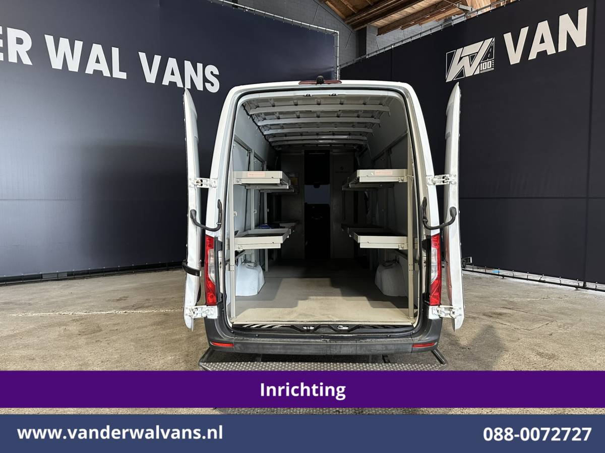 Mercedes-Benz Sprinter Mercedes-Benz Sprinter 311 CDI Automaat L3H2 *PostNL inrichting* Euro6 Airco | Camera | Schappen Doorloopdeur, 270 Gr. achterdeuren, Sidebars