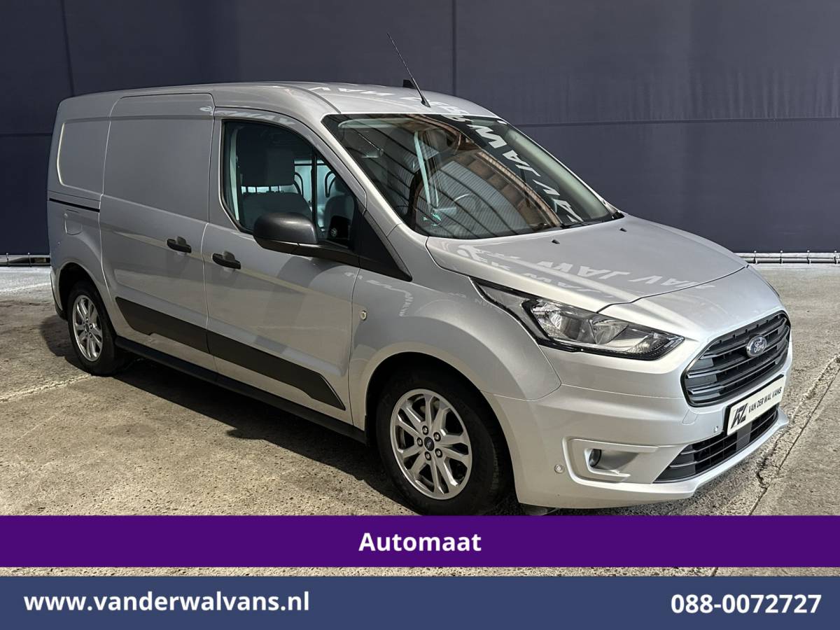 Ford Transit Connect Ford Transit Connect 1.5 EcoBlue 120pk Automaat L2H1 Inrichting Euro6 Airco | Camera | Navigatie | LM Velgen Cruisecontrol, Android Auto, Stoelverwarming, Verwarmde voorruit, Parkeersensoren