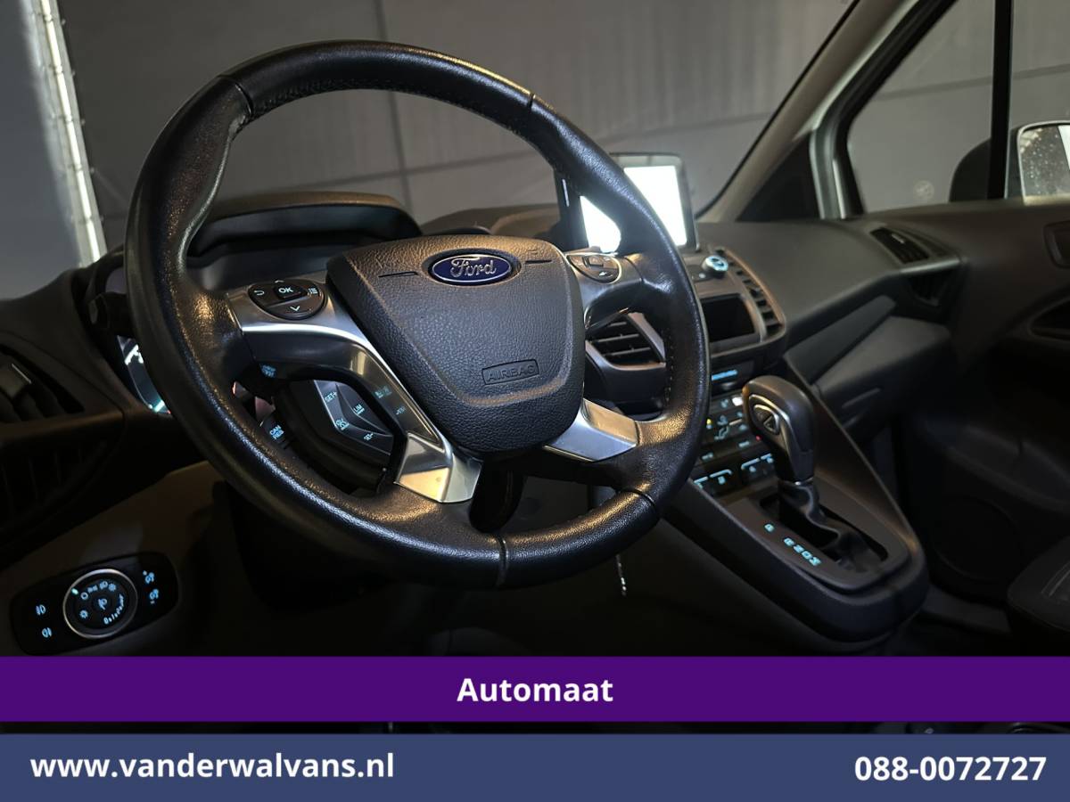 Ford Transit Connect Ford Transit Connect 1.5 EcoBlue 120pk Automaat L2H1 Inrichting Euro6 Airco | Camera | Navigatie | LM Velgen Cruisecontrol, Android Auto, Stoelverwarming, Verwarmde voorruit, Parkeersensoren