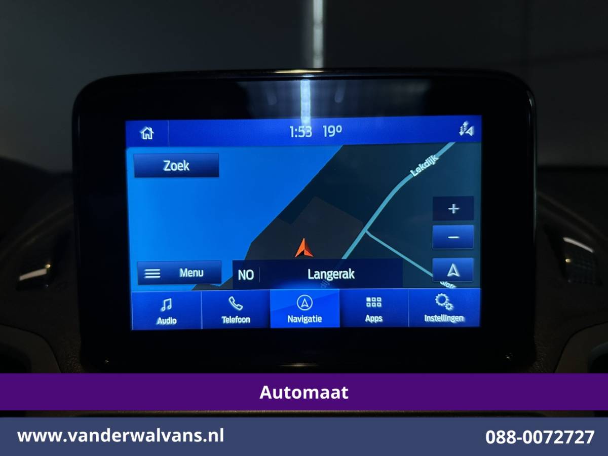 Ford Transit Connect Ford Transit Connect 1.5 EcoBlue 120pk Automaat L2H1 Inrichting Euro6 Airco | Camera | Navigatie | LM Velgen Cruisecontrol, Android Auto, Stoelverwarming, Verwarmde voorruit, Parkeersensoren