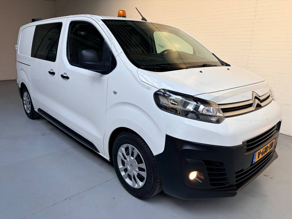 Citroën Jumpy Citroen Jumpy Servicewagen 1.6 BlueHDI 95pk euro6 L2H1 V230 omvormer BOTT inrichting Standkachel Trekhaak 2000KG, RIJKLAARPRIJS!