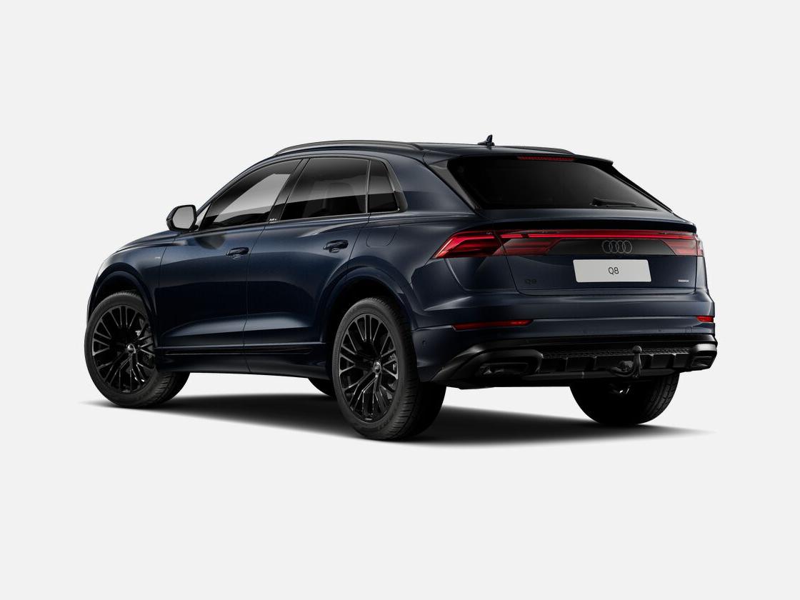 Audi Q8 Audi Q8 55 TFSI e quattro Pro Line S Plus 394 PK · Adaptieve luchtvering · Bang & Olufsen Premium 3D · Optiekpakket zwart plus