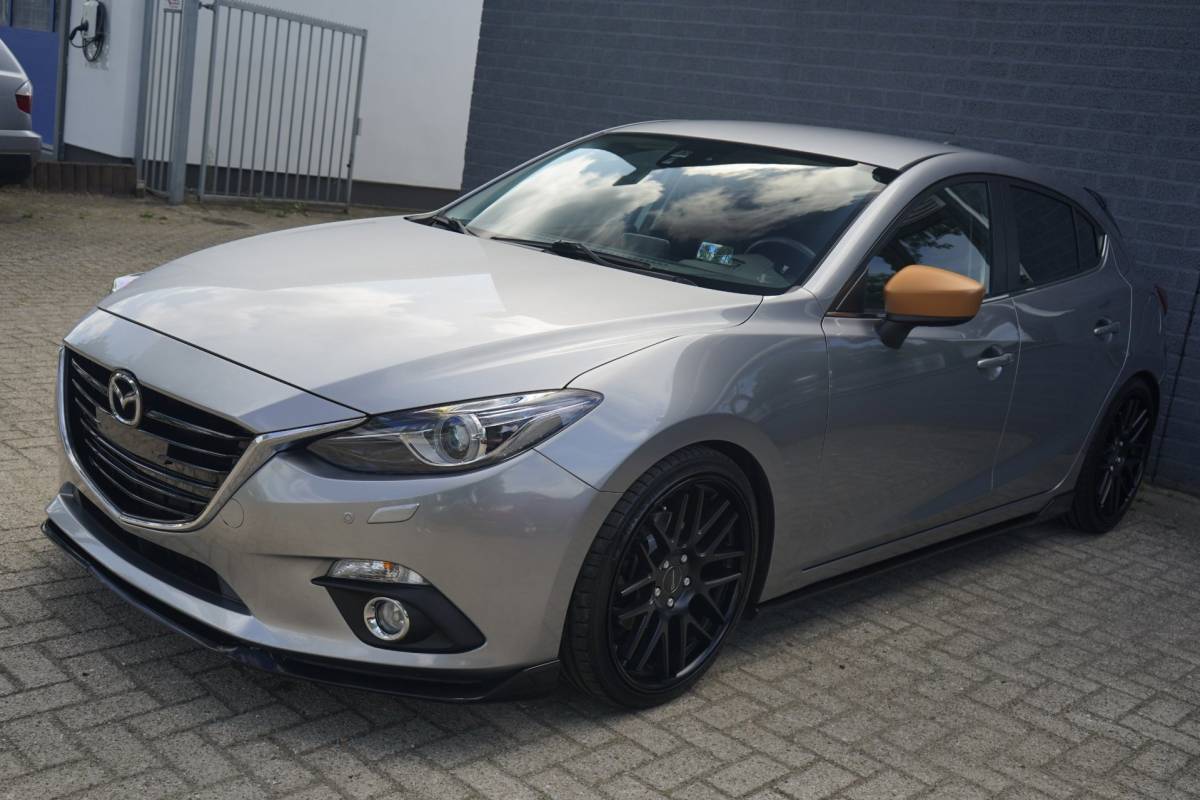 Mazda 3 Mazda 3 2.0 GT-M 165pk, H&R, 19 inch, ATH Bodykit + uitlaat!