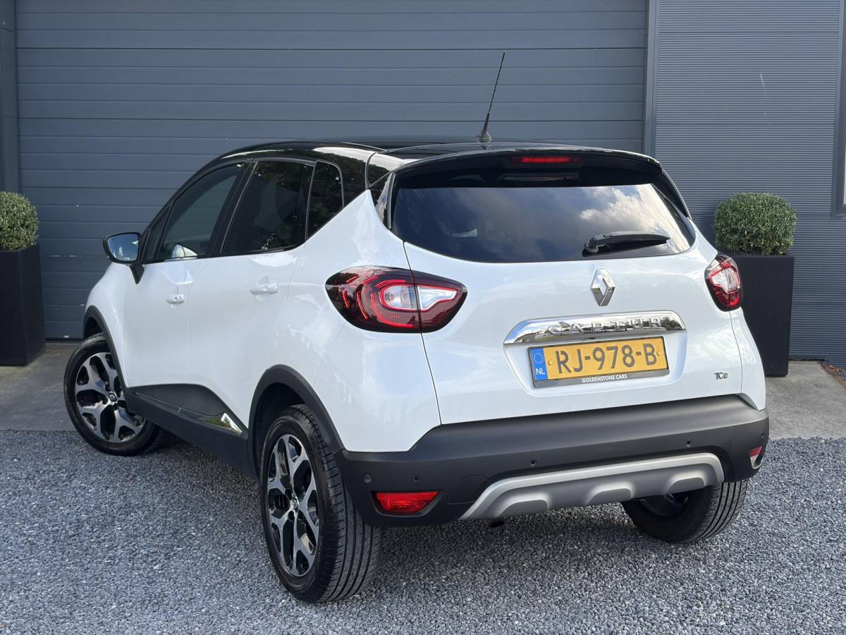 Renault Captur Renault Captur 0.9 TCe Intens ✓1e Eigenaar✓Camera ✓Keyless✓Airco✓Cruise✓Dealer Onderhouden✓LED koplampen✓Dodehoeksensor✓17” Lm velgen✓Pdc V+A✓N.A.P✓Bj 12-2017✓Apk tot 01-2027