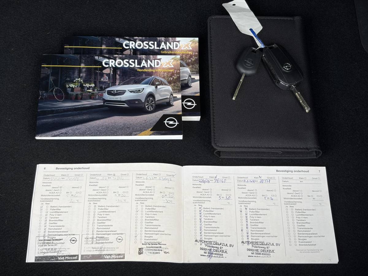 Opel Crossland X Opel Crossland X 1.2 Turbo 120 Jaar Edition ✓110pk✓D-riem vv in 2025✓2e Eigenaar✓Carplay✓Lm velgen✓N.A.P✓6 Bak✓Airco✓Cruise✓Pdc✓Rijstrooksensor✓Nieuwe Apk bij Aflevering
