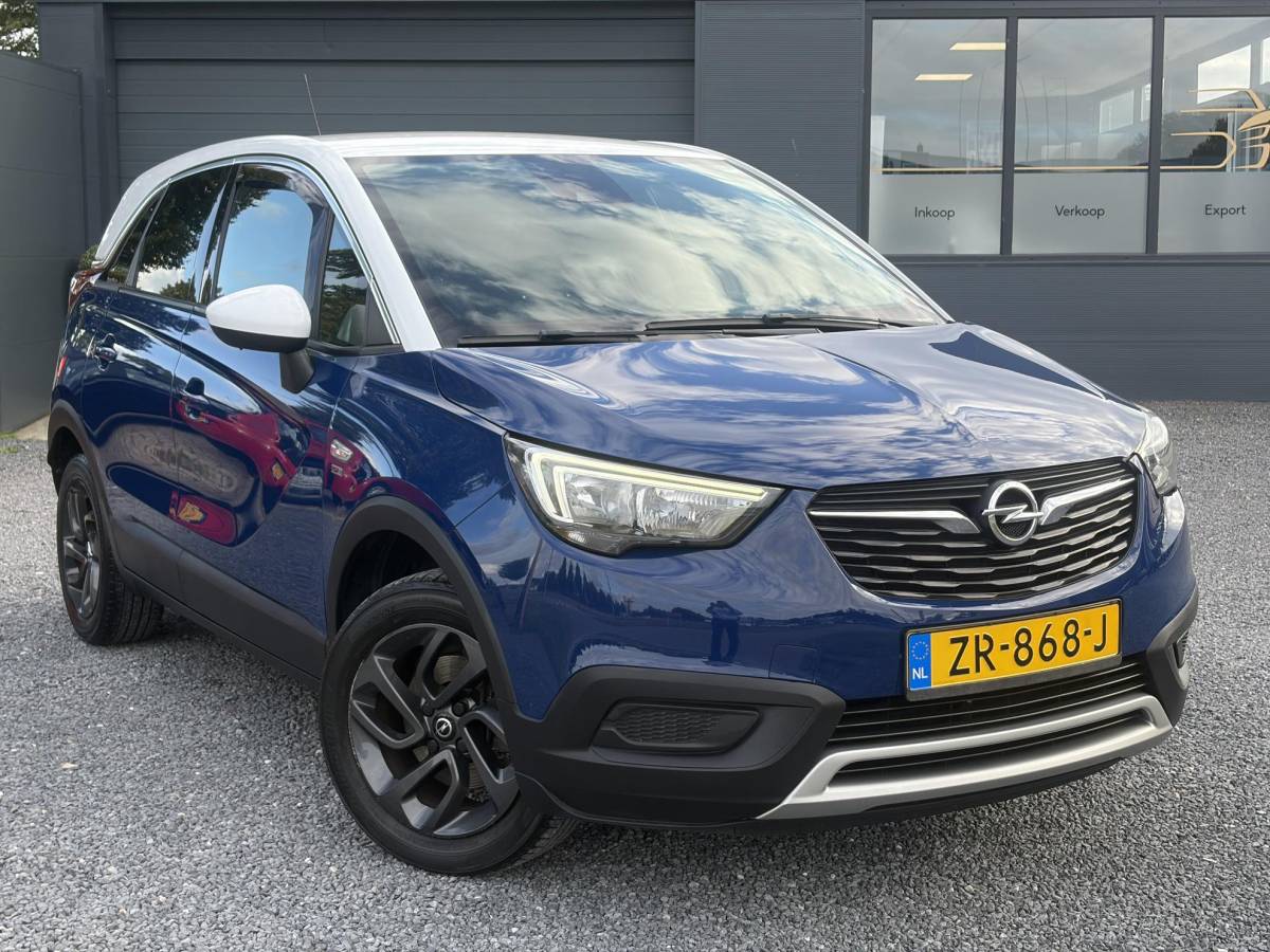 Opel Crossland X Opel Crossland X 1.2 Turbo 120 Jaar Edition ✓110pk✓D-riem vv in 2025✓2e Eigenaar✓Carplay✓Lm velgen✓N.A.P✓6 Bak✓Airco✓Cruise✓Pdc✓Rijstrooksensor✓Nieuwe Apk bij Aflevering
