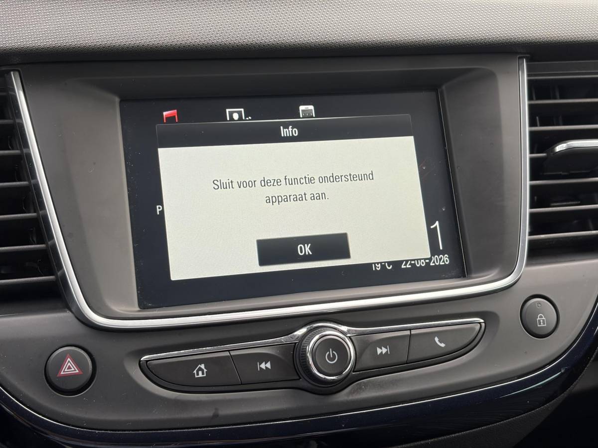 Opel Crossland X Opel Crossland X 1.2 Turbo 120 Jaar Edition ✓110pk✓D-riem vv in 2025✓2e Eigenaar✓Carplay✓Lm velgen✓N.A.P✓6 Bak✓Airco✓Cruise✓Pdc✓Rijstrooksensor✓Nieuwe Apk bij Aflevering