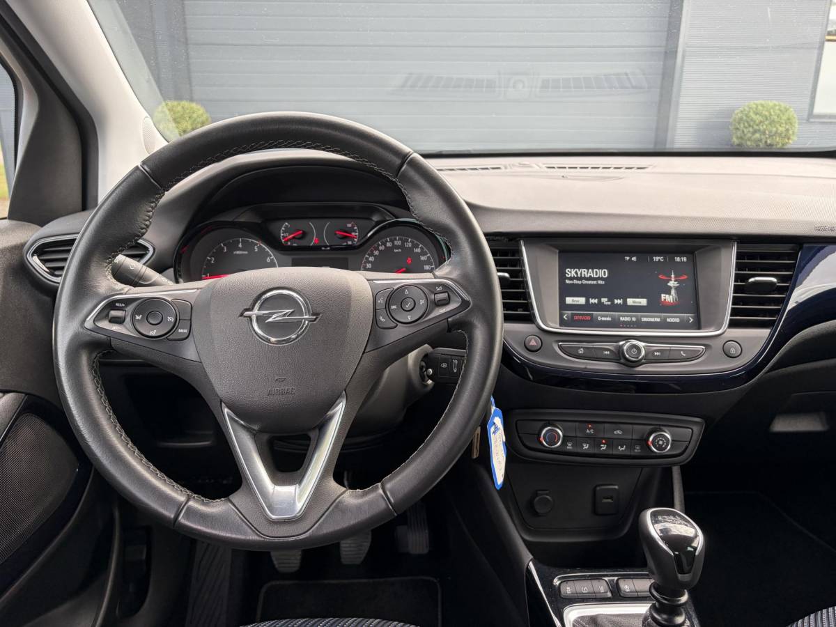 Opel Crossland X Opel Crossland X 1.2 Turbo 120 Jaar Edition ✓110pk✓D-riem vv in 2025✓2e Eigenaar✓Carplay✓Lm velgen✓N.A.P✓6 Bak✓Airco✓Cruise✓Pdc✓Rijstrooksensor✓Nieuwe Apk bij Aflevering