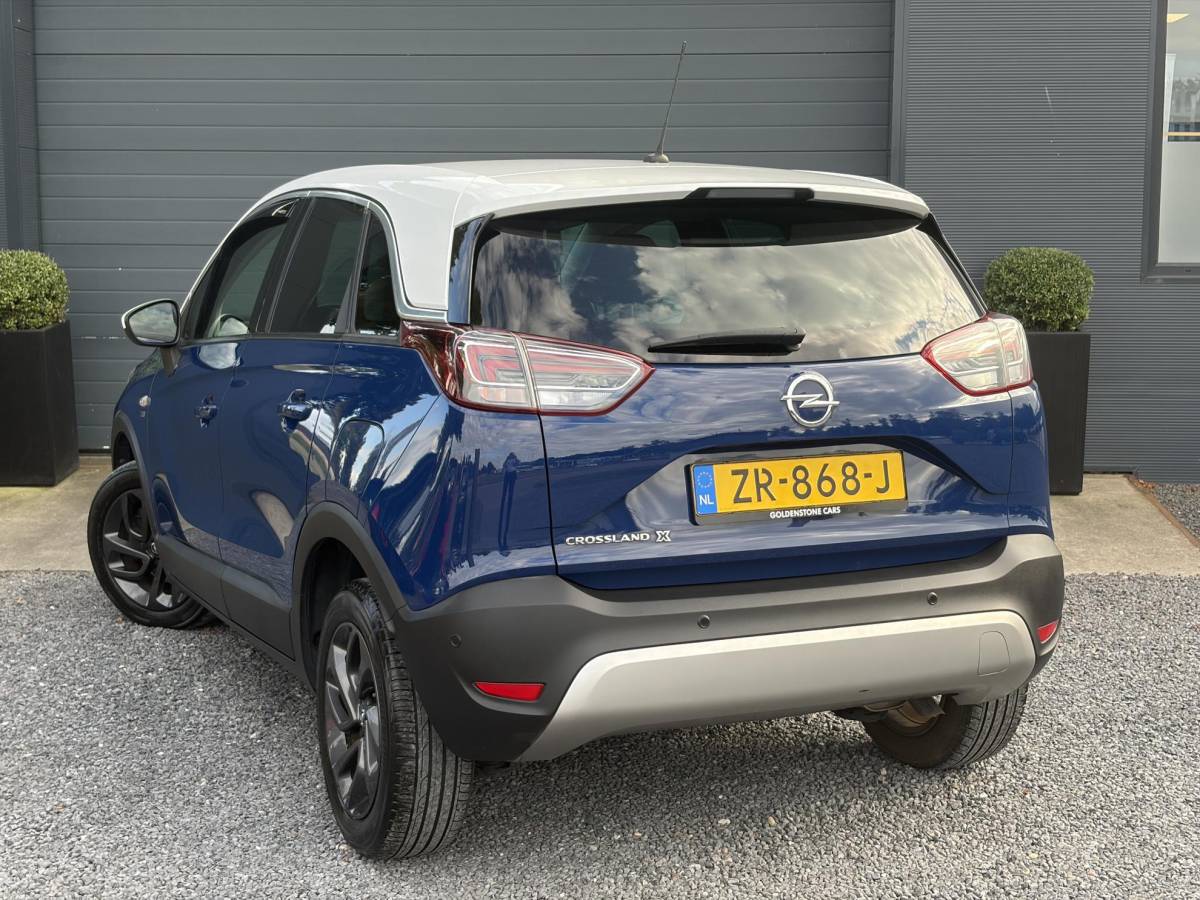 Opel Crossland X Opel Crossland X 1.2 Turbo 120 Jaar Edition ✓110pk✓D-riem vv in 2025✓2e Eigenaar✓Carplay✓Lm velgen✓N.A.P✓6 Bak✓Airco✓Cruise✓Pdc✓Rijstrooksensor✓Nieuwe Apk bij Aflevering