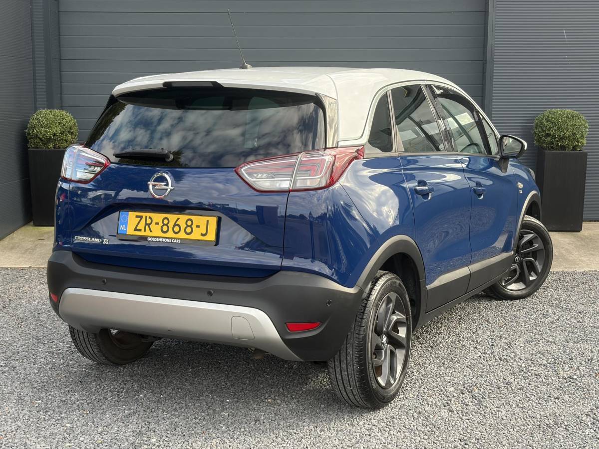 Opel Crossland X Opel Crossland X 1.2 Turbo 120 Jaar Edition ✓110pk✓D-riem vv in 2025✓2e Eigenaar✓Carplay✓Lm velgen✓N.A.P✓6 Bak✓Airco✓Cruise✓Pdc✓Rijstrooksensor✓Nieuwe Apk bij Aflevering