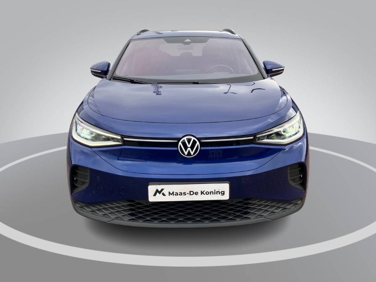 Volkswagen ID.4 Volkswagen ID.4 Pro Advantage 77kWh 174PK · Apple Carplay/Android Auto · Stoelverwarming · Parkeersensoren · Fabrieksgarantie t/m 28-12-2027 of 100.000Km