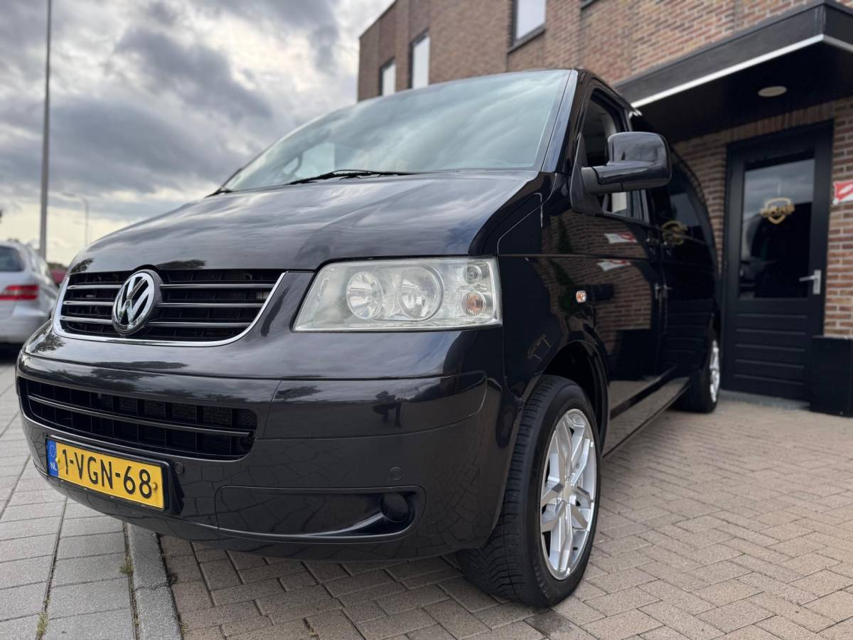 Volkswagen Multivan Volkswagen MULTIVAN 2.5 TDI Highline 340 Lang Automaat 131PK Dubbele Cabine Airco Elk.Ramen Cruise Control Navi