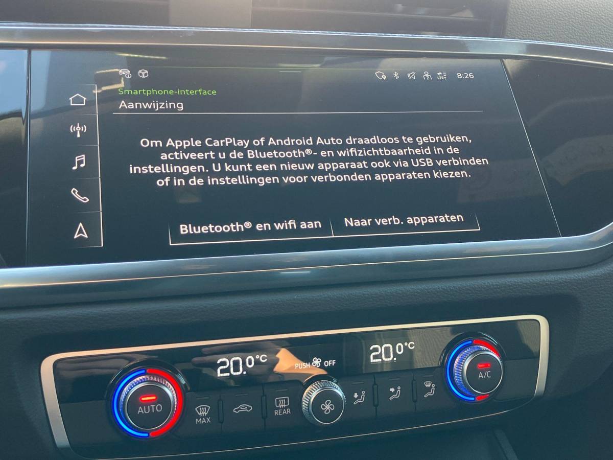 Audi Q3 Audi Q3 Sportback 45 TFSIe 180KW/245PK S Edition Panoramadak · Camera + parkeersensoren · Apple/Android Car Play ·