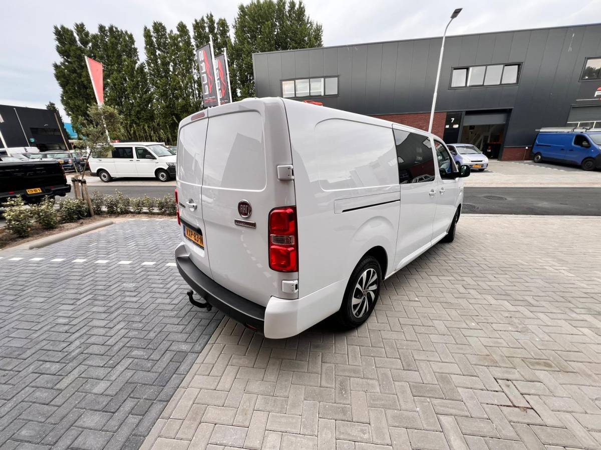 Fiat Scudo Fiat Scudo 2.0 MultiJet 180 L3 DC 180 pk dubbele cabine camera 6 pers.
