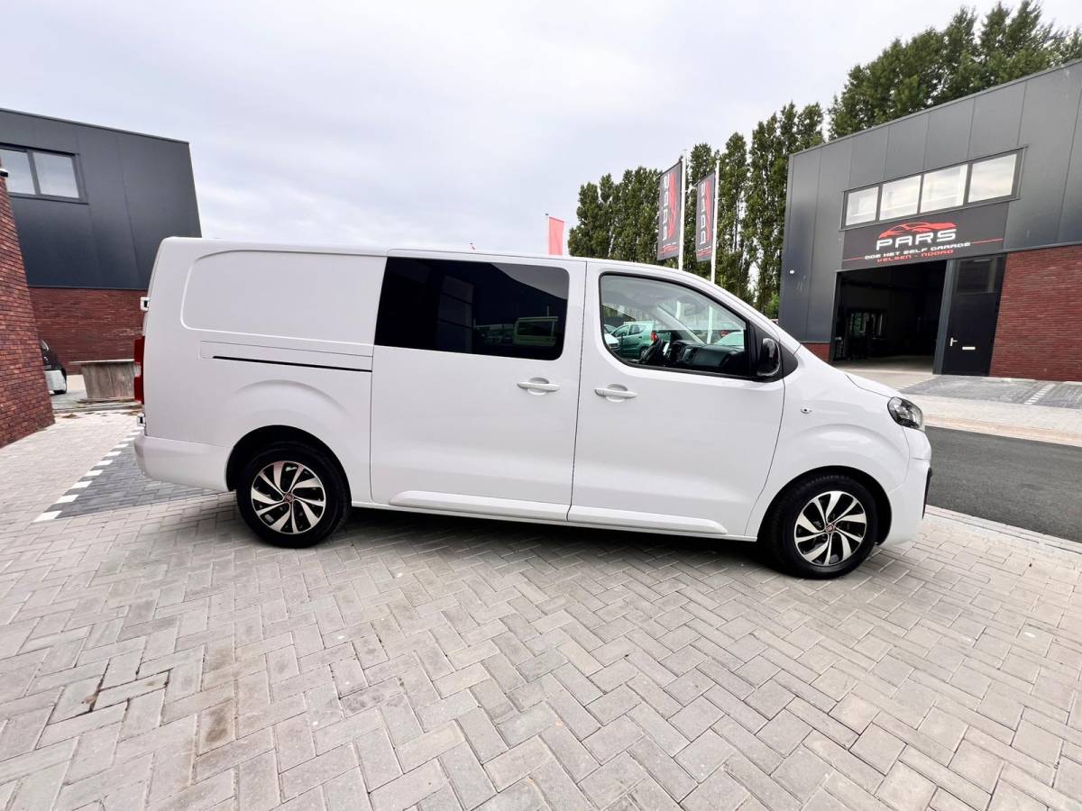 Fiat Scudo Fiat Scudo 2.0 MultiJet 180 L3 DC 180 pk dubbele cabine camera 6 pers.