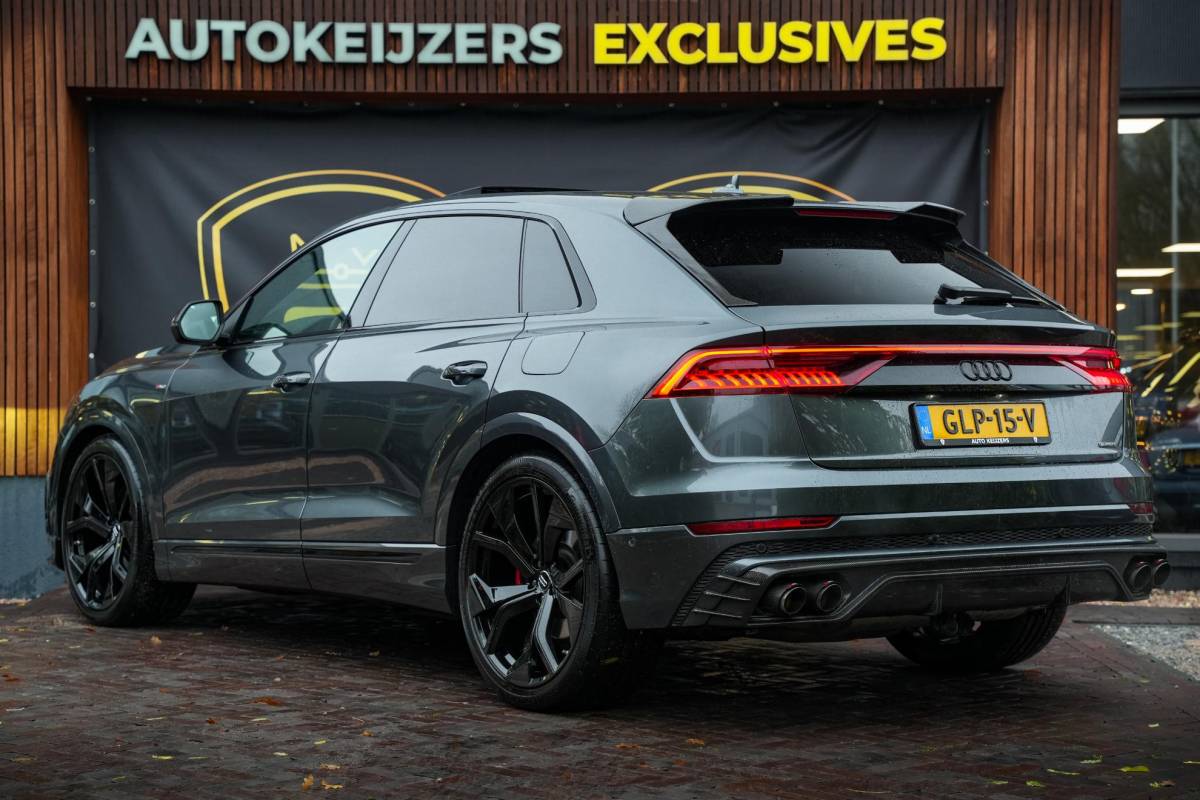 Audi Q8 Audi Q8 60 TFSI e quattro Competition B&O Panodak Carbon 360 Cam Dode Hoek ACC Stoelventilatie