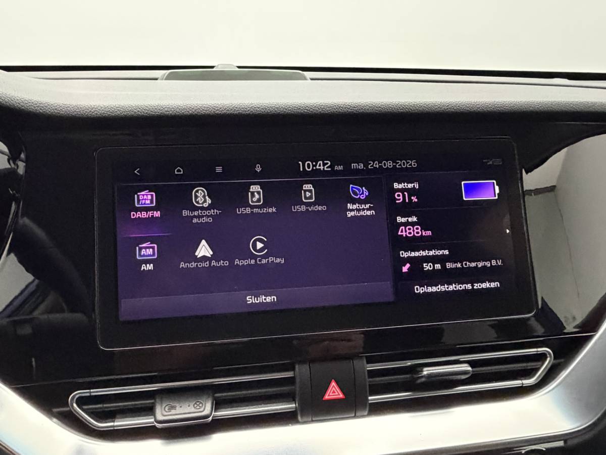 Kia e-Niro Kia e-Niro DynamicPlusLine 64 kWh SOH 97,1% | Schuif/Kanteldak | Camera | Stoel/Stuurverwarming | Carplay&Android