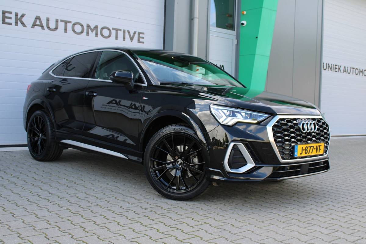 Audi Q3 Audi Q3 Sportback 35 TFSI S EDITION | S LINE | B&O | CAMERA | LED-MATRIX | VIRTUAL | STANDKACHEL | TREKHAAK | 20” | 1E EIG!