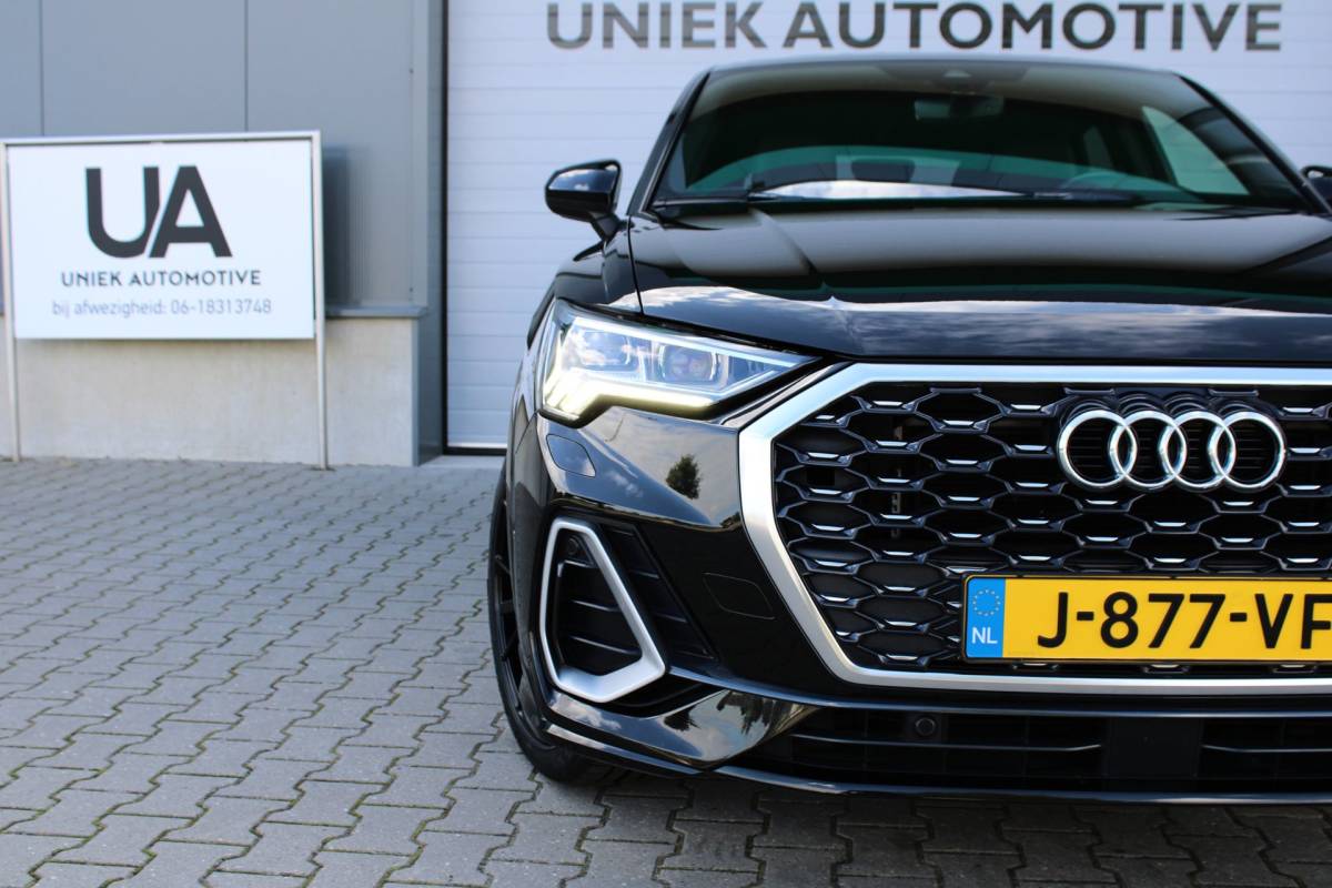 Audi Q3 Audi Q3 Sportback 35 TFSI S EDITION | S LINE | B&O | CAMERA | LED-MATRIX | VIRTUAL | STANDKACHEL | TREKHAAK | 20” | 1E EIG!