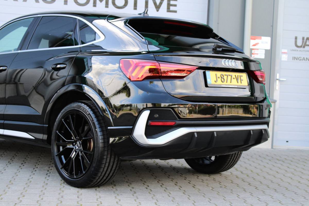 Audi Q3 Audi Q3 Sportback 35 TFSI S EDITION | S LINE | B&O | CAMERA | LED-MATRIX | VIRTUAL | STANDKACHEL | TREKHAAK | 20” | 1E EIG!