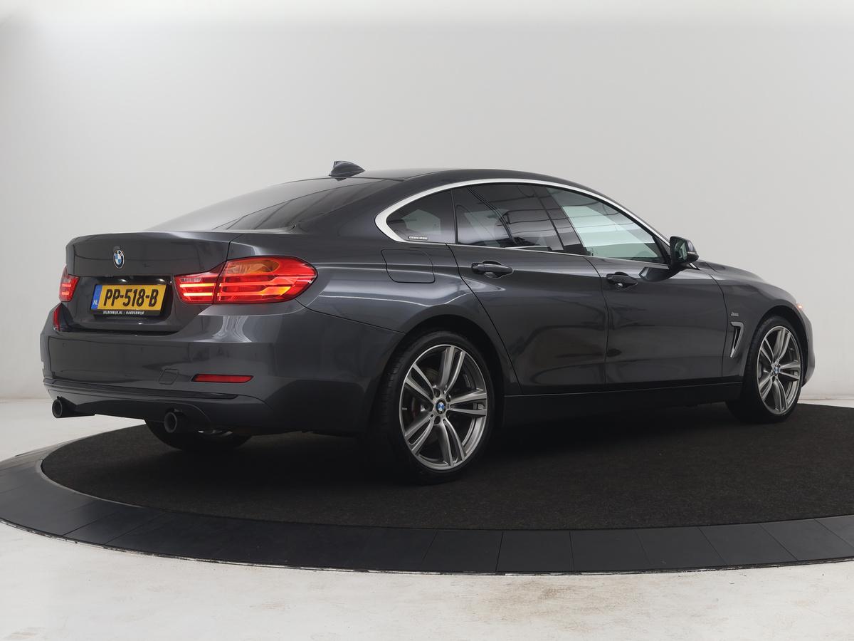BMW 4 Serie BMW 4-serie Gran Coupé 435i xDrive M Sport | Memory | Adaptive cruise | Stoelverwarming |  Head-up | Dodehoek | Navigatie | Bluetooth | Camera | Park assist | Climate control | Elektrische achterklep