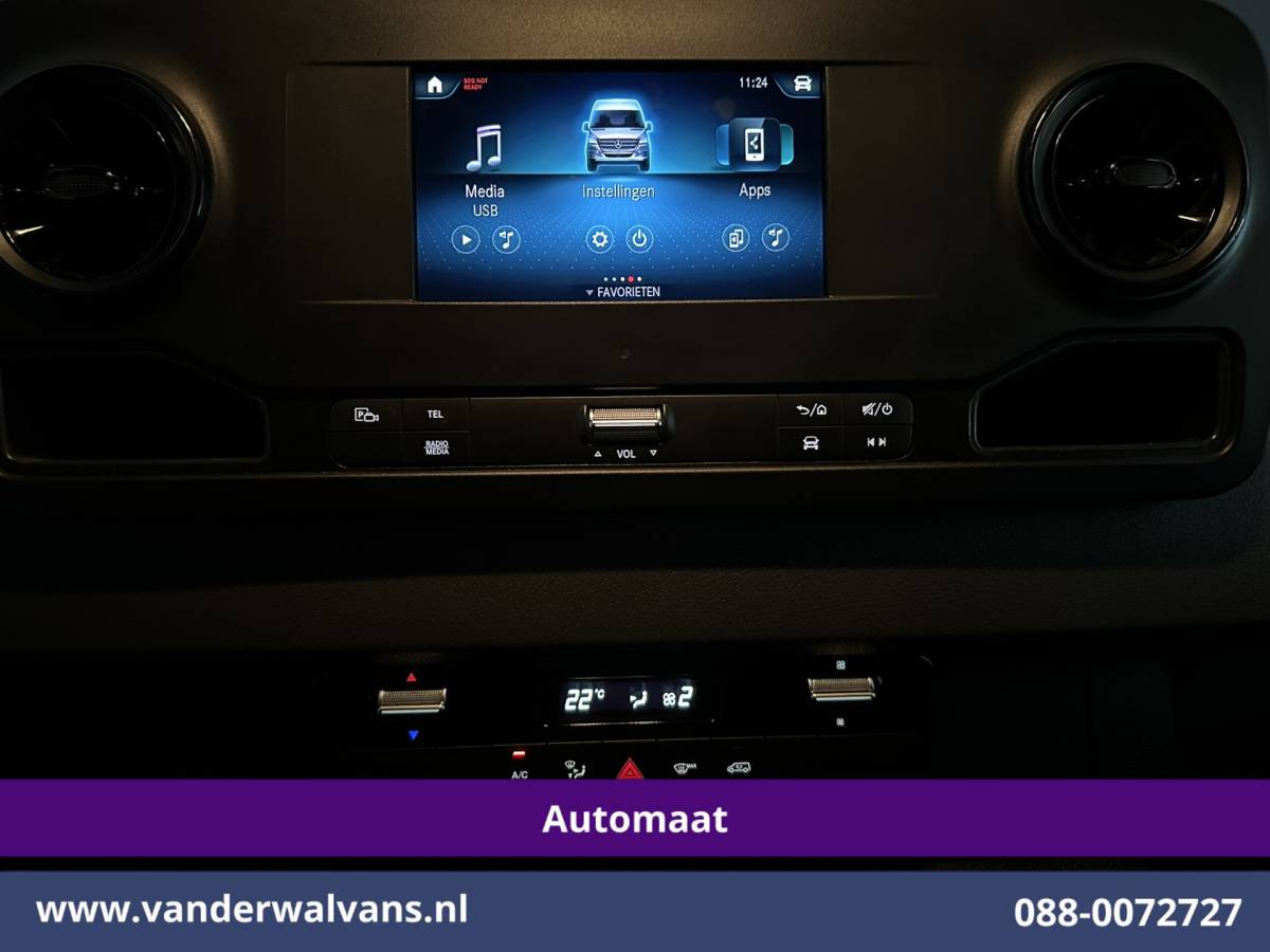 Mercedes-Benz Sprinter Mercedes-Benz Sprinter 315 CDI 150pk 9G-Tronic Automaat L3H2 Euro6 Airco | Camera | Apple Carplay | Chauffeursstoel Android Auto, Parkeersensoren