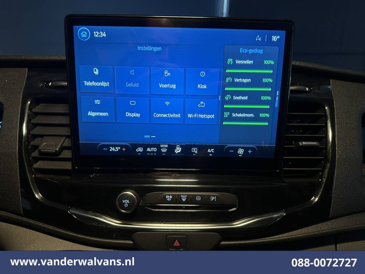 Ford Transit Ford Transit 2.0 TDCI 170pk L4H3 Jumbo Euro6 Airco | Camera | Apple Carplay | Adaptieve Cruisecontrol Android Auto, Verwarmde voorruit, Parkeersensoren, Bijrijdersbank, 3500kg trekvermogen
