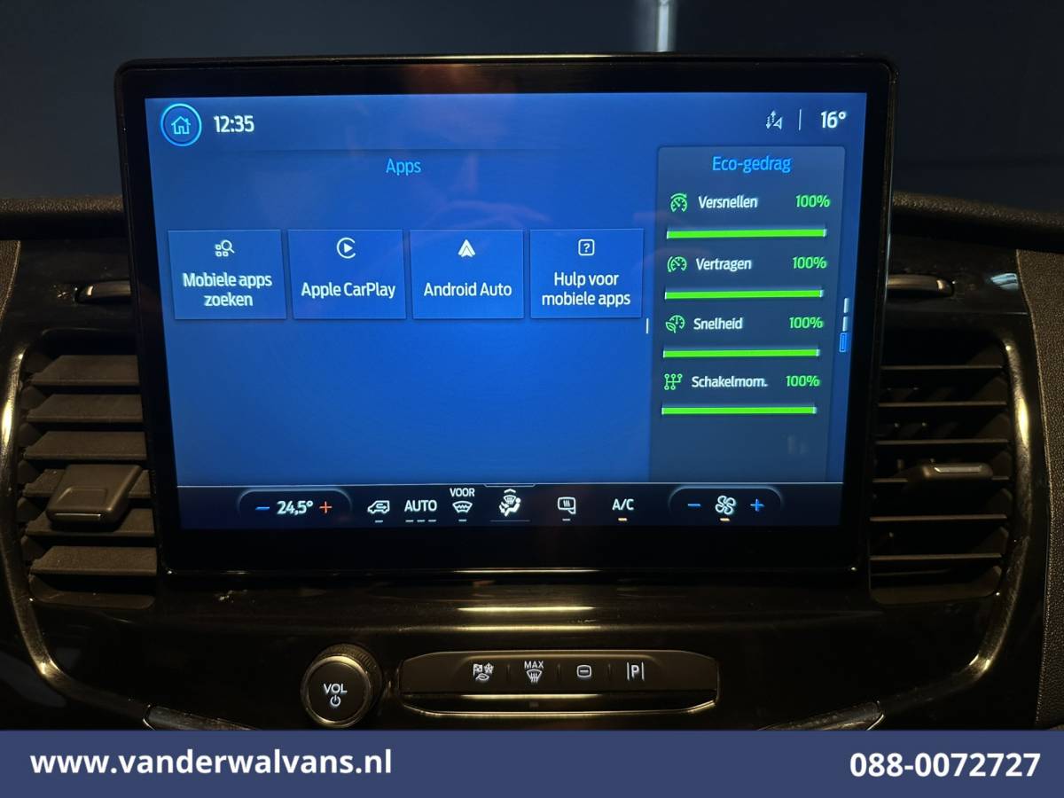 Ford Transit Ford Transit 2.0 TDCI 170pk L4H3 Jumbo Euro6 Airco | Camera | Apple Carplay | Adaptieve Cruisecontrol Android Auto, Verwarmde voorruit, Parkeersensoren, Bijrijdersbank, 3500kg trekvermogen