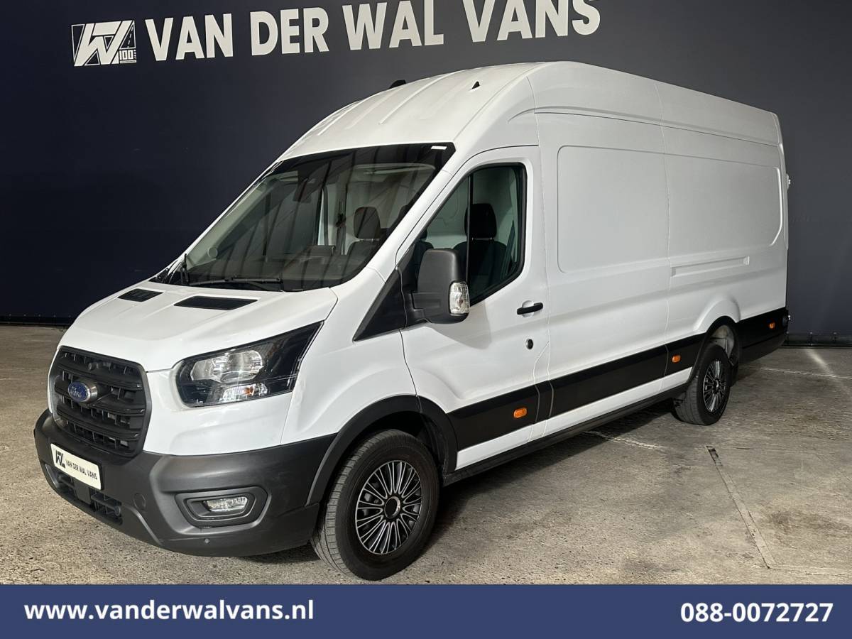 Ford Transit Ford Transit 2.0 TDCI 170pk L4H3 Jumbo Euro6 Airco | Camera | Apple Carplay | Adaptieve Cruisecontrol Android Auto, Verwarmde voorruit, Parkeersensoren, Bijrijdersbank, 3500kg trekvermogen