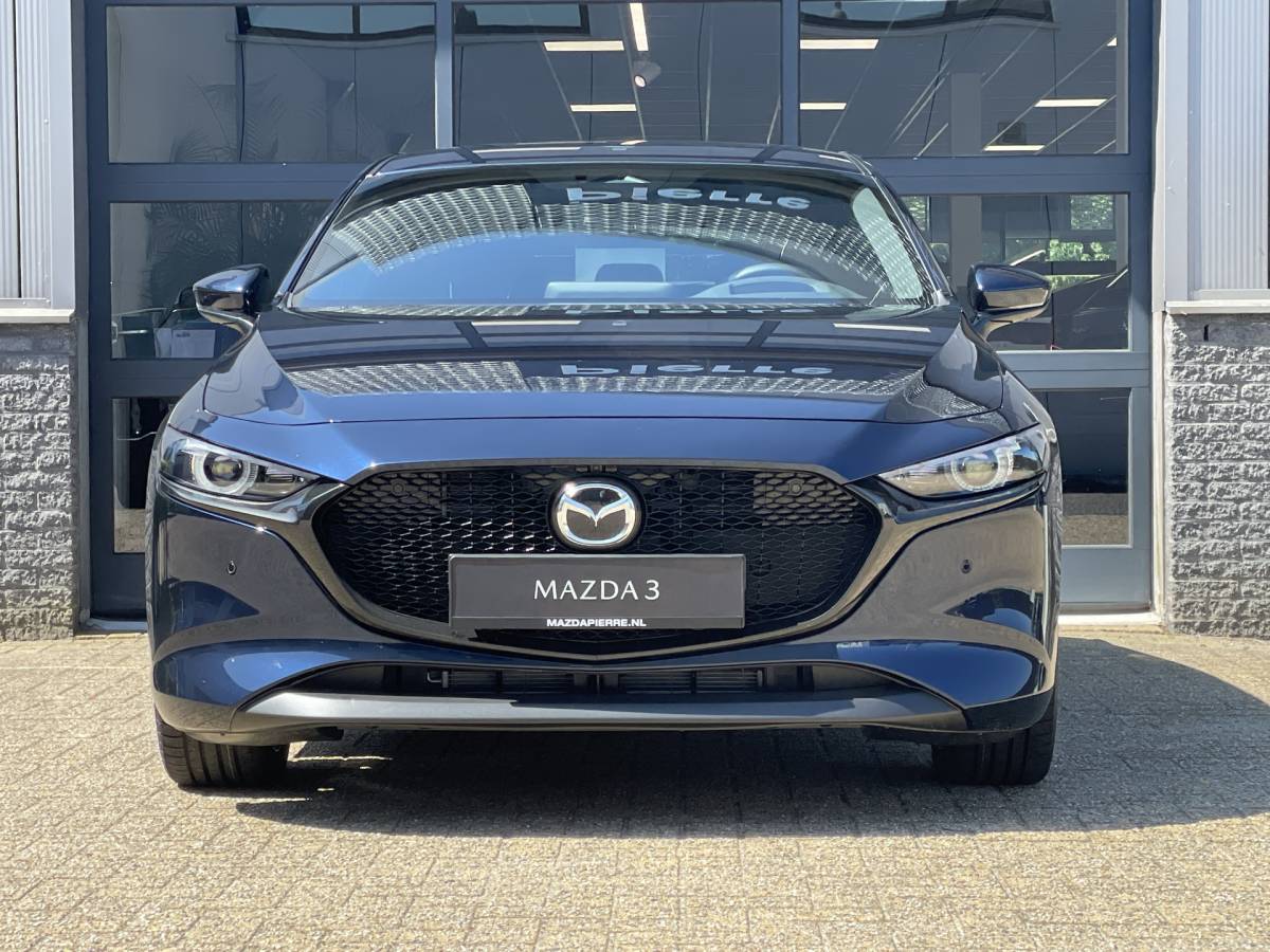 Mazda 3 Mazda 3 2.5 e-SkyActiv-G M Hybrid 140 Automaat Takumi | LEDER | BOSE | 360 CAMERA |