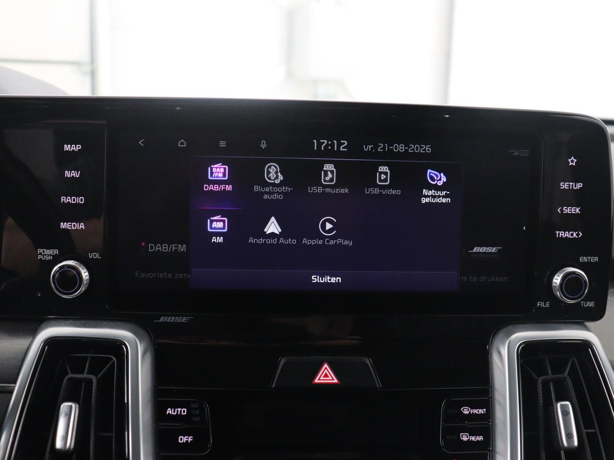 Kia Sorento Kia Sorento 1.6 T-GDI Hybrid 2WD ExecutiveLine 7p. | Leder | Stoelverwarming | Stoel ventilatie Adaptive cruise | Carplay | 360 camera | Park assist | Climate control | Achterbank verwarming | Trekhaak