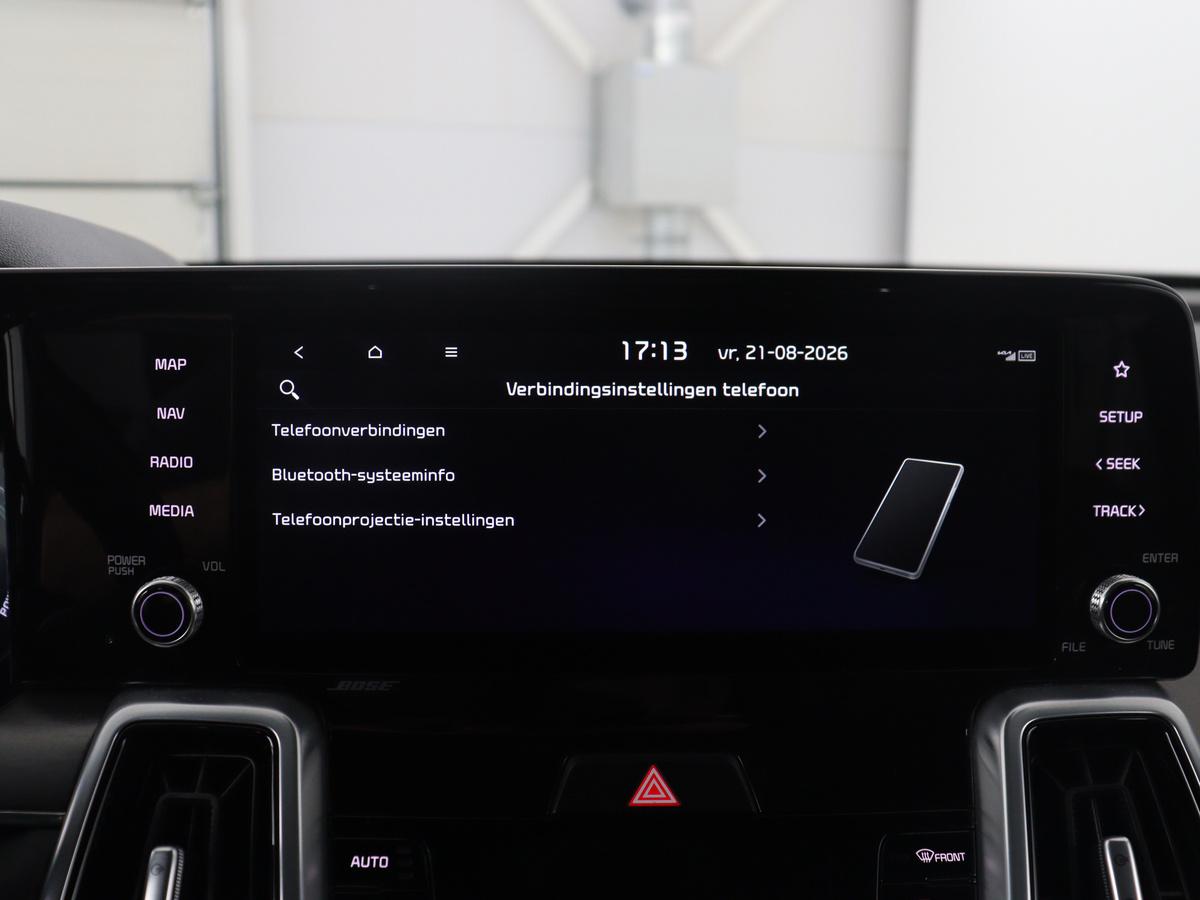 Kia Sorento Kia Sorento 1.6 T-GDI Hybrid 2WD ExecutiveLine 7p. | Leder | Stoelverwarming | Stoel ventilatie Adaptive cruise | Carplay | 360 camera | Park assist | Climate control | Achterbank verwarming | Trekhaak