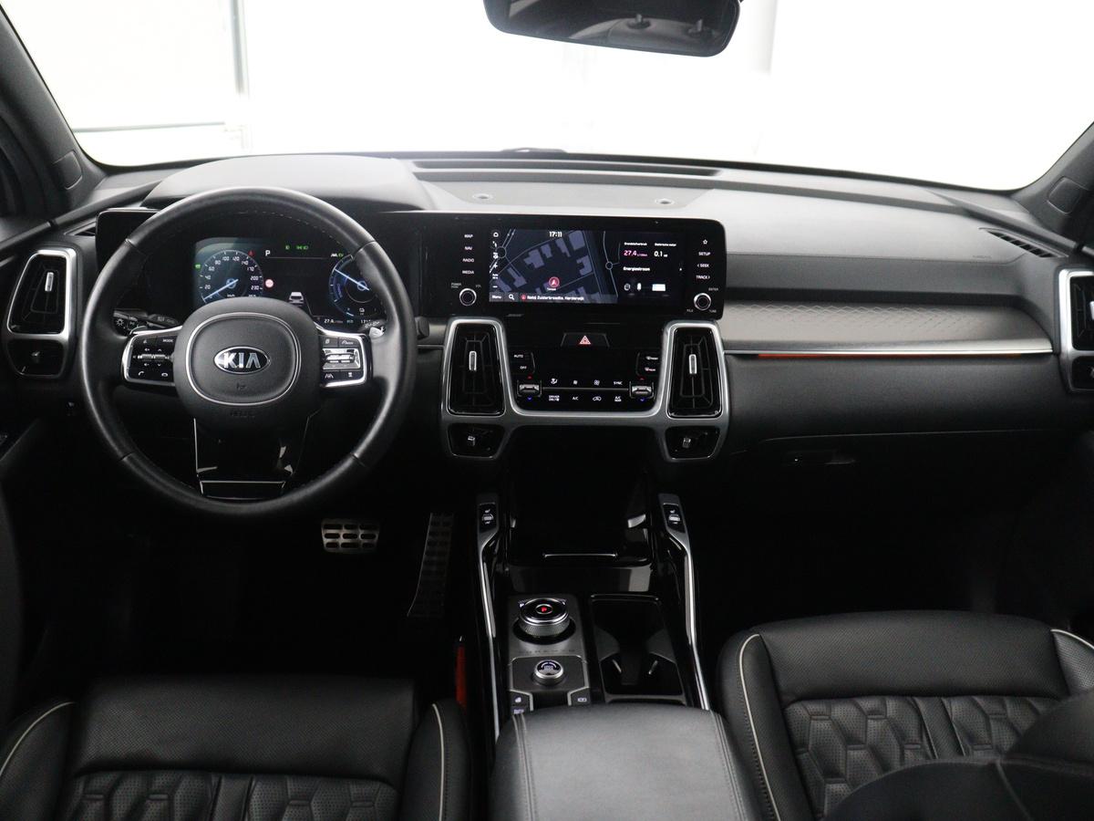 Kia Sorento Kia Sorento 1.6 T-GDI Hybrid 2WD ExecutiveLine 7p. | Leder | Stoelverwarming | Stoel ventilatie Adaptive cruise | Carplay | 360 camera | Park assist | Climate control | Achterbank verwarming | Trekhaak
