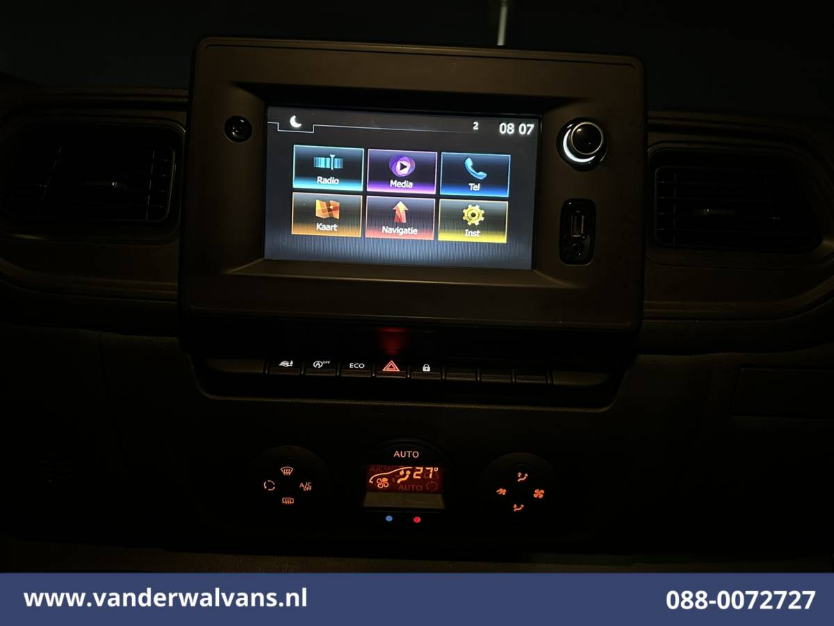 Renault Master Renault Master 2.3 dCi 146pk  Chassis Cabine Euro6 Airco | Navigatie | LED | Cruisecontrol Bijrijdersbank