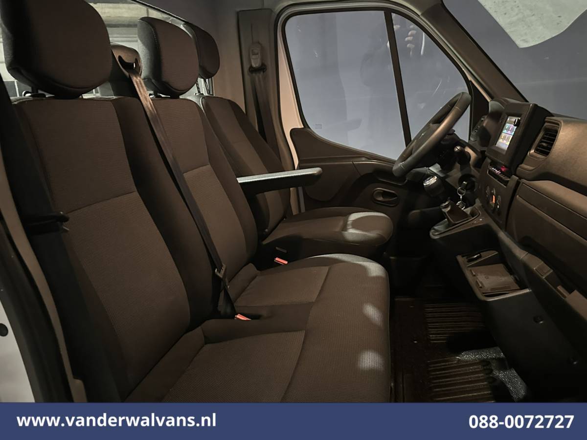 Renault Master Renault Master 2.3 dCi 146pk  Chassis Cabine Euro6 Airco | Navigatie | LED | Cruisecontrol Bijrijdersbank