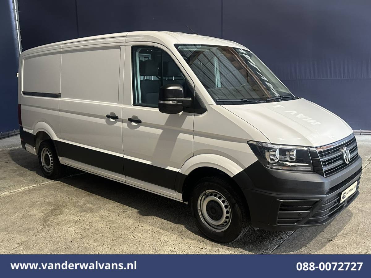 Volkswagen Crafter Volkswagen Crafter 2.0 TDI 141pk L3H2 L2H1 Euro6 Airco | Camera | Apple Carplay | Android Auto Parkeersensoren, Bijrijdersbank, 3000kg trekvermogen