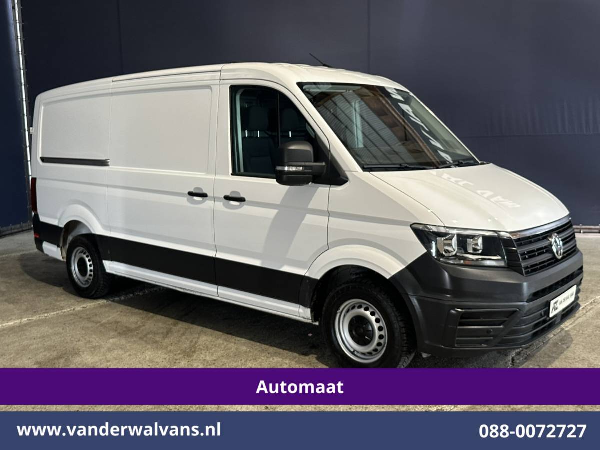 Volkswagen Crafter Volkswagen Crafter 2.0 TDI 141pk L3H2 L2H1 inrichting Euro6 Airco | Camera | Apple Carplay | Parkeersensoren Android Auto, Bijrijdersbank