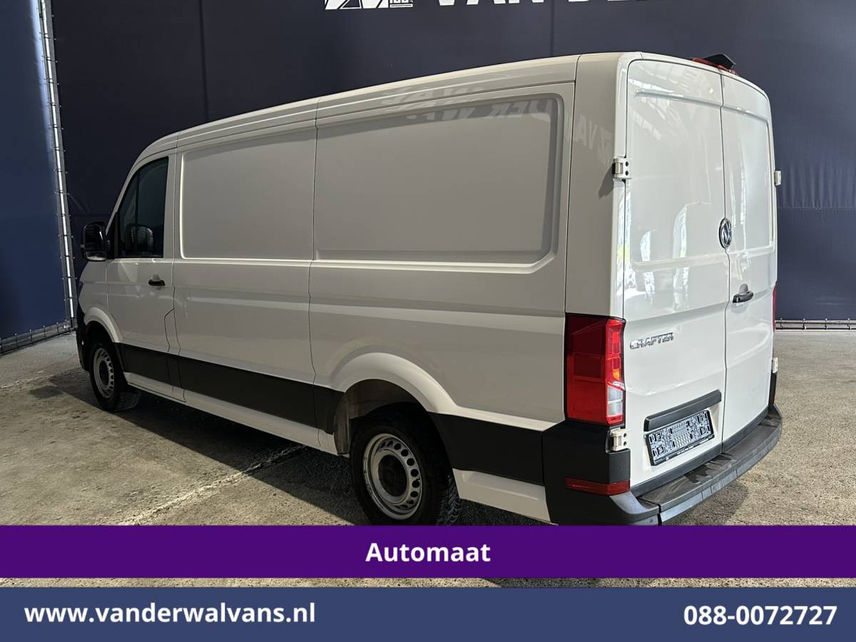 Volkswagen Crafter Volkswagen Crafter 2.0 TDI 141pk L3H2 L2H1 inrichting Euro6 Airco | Camera | Apple Carplay | Parkeersensoren Android Auto, Bijrijdersbank