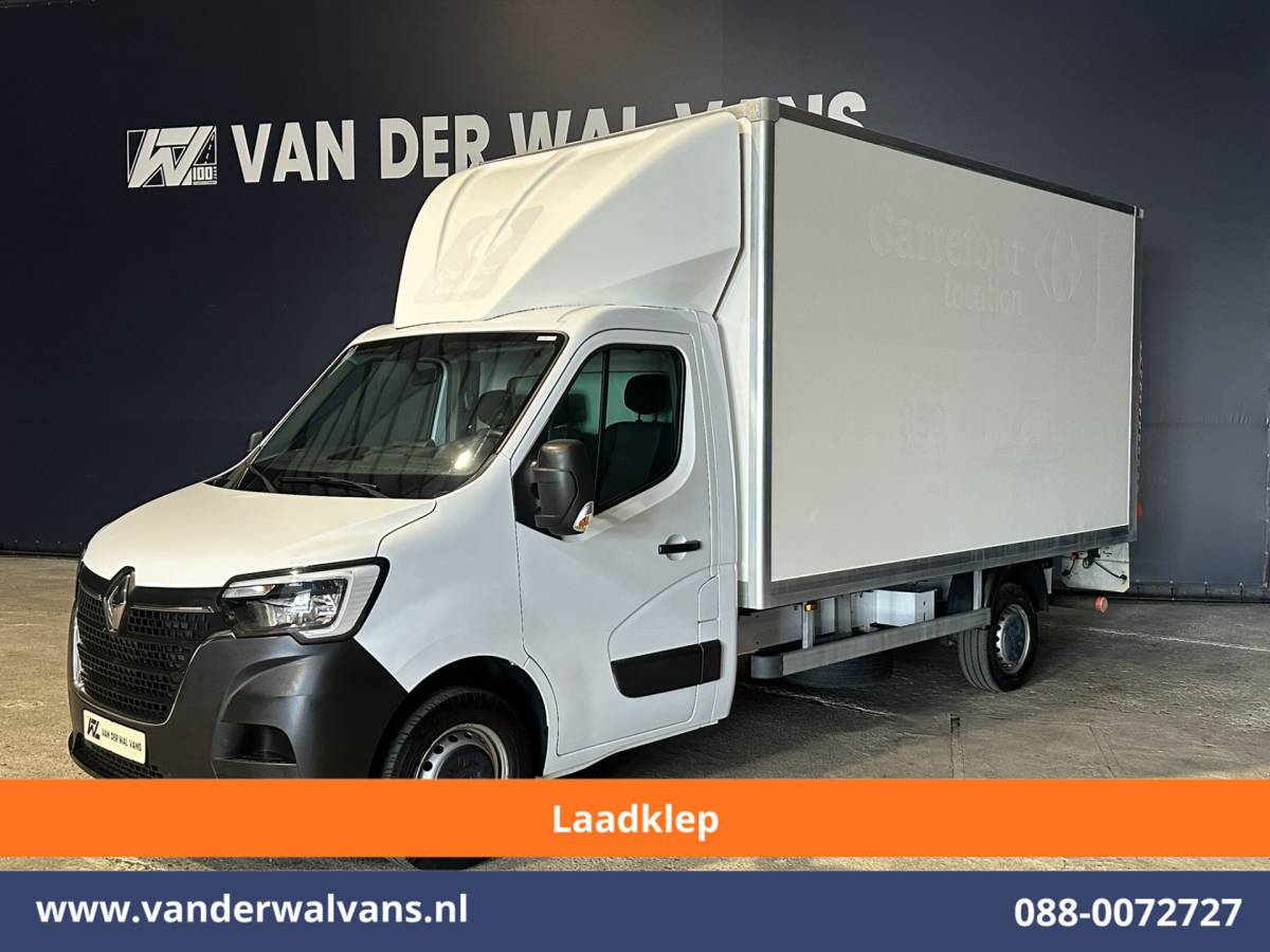 Renault Master Renault Master 2.3 dCi 146pk Bakwagen 222cm Hoog Laadklep Euro6 Airco | Camera | LED | Navigatie | Cruisecontrol Bijrijdersbank