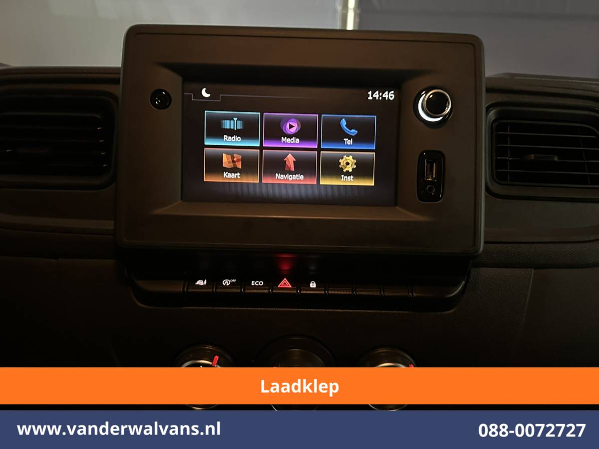 Renault Master Renault Master 2.3 dCi 146pk Bakwagen 222cm Hoog Laadklep Euro6 Airco | Camera | LED | Navigatie | Cruisecontrol Bijrijdersbank