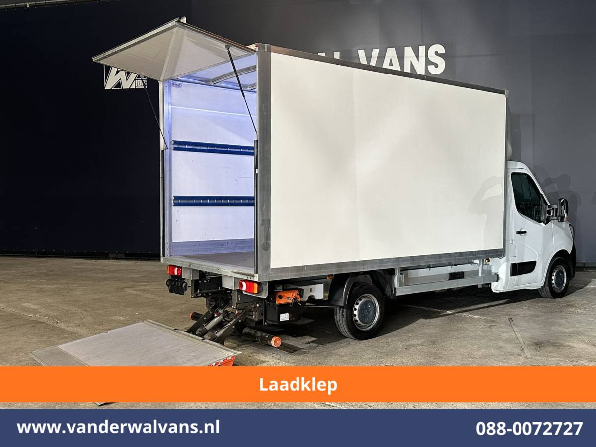 Renault Master Renault Master 2.3 dCi 146pk Bakwagen 222cm Hoog Laadklep Euro6 Airco | Camera | LED | Navigatie | Cruisecontrol Bijrijdersbank