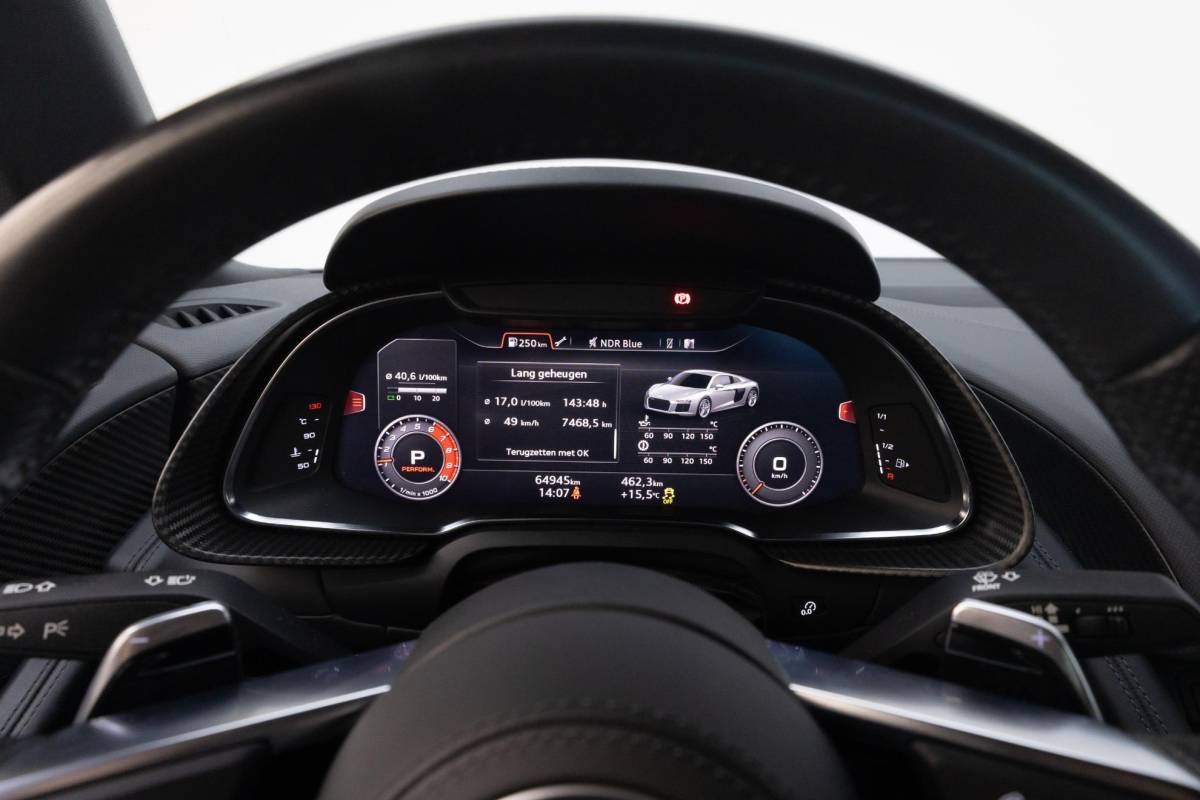 Audi R8 Audi R8 5.2 FSI quattro Plus | Keramische remmen | Mat Carbon | Schaalstoelen | Capristo | B&O |