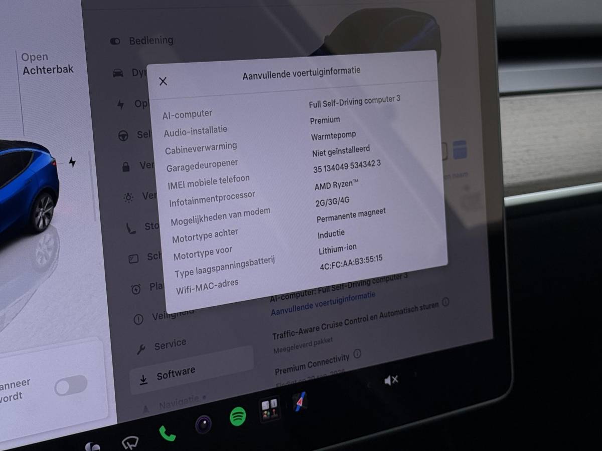 Tesla Model Y Tesla Model Y Long Range AWD 75 kWh 1E EIGENAAR | ORIGINEEL NL AUTO | SOH 97% | RIJKLAAR GELEVERD | TESLA FABRIEKSGARANTIE TOT 03-2027 OF 80.000 KM | TESLA GARANTIE ACCU + AANDRIJFLIJN T/M 03-2031 OF 192.000 KM