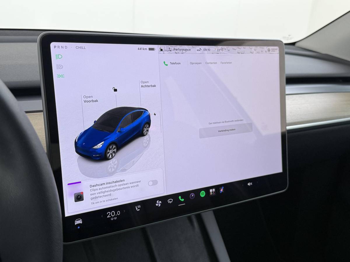 Tesla Model Y Tesla Model Y Long Range AWD 75 kWh 1E EIGENAAR | ORIGINEEL NL AUTO | SOH 97% | RIJKLAAR GELEVERD | TESLA FABRIEKSGARANTIE TOT 03-2027 OF 80.000 KM | TESLA GARANTIE ACCU + AANDRIJFLIJN T/M 03-2031 OF 192.000 KM