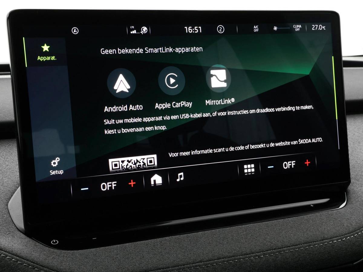 Škoda Enyaq iV Skoda Enyaq 50  150pk · SOH 94,4% · Apple/Android Car Play · Camera · Navigatie · Cruise Control · 19” Inch ·