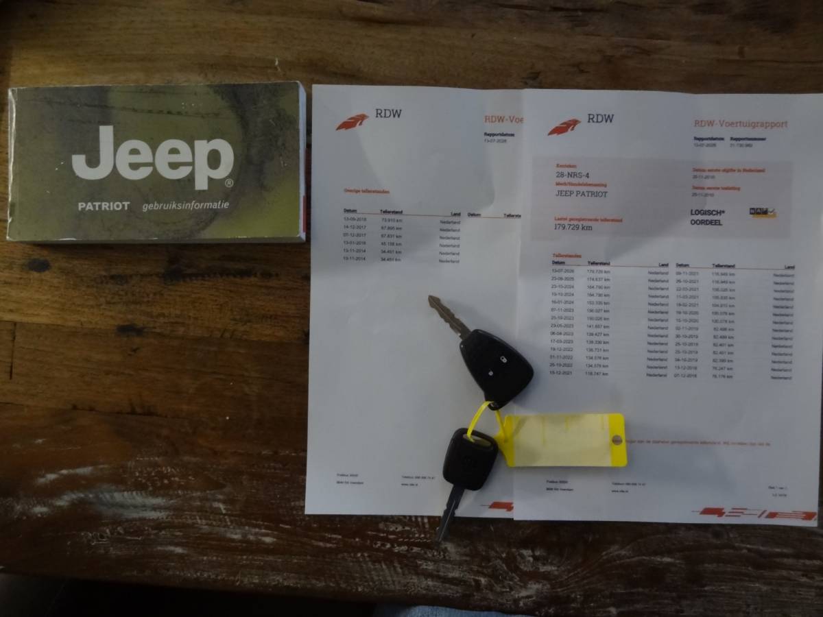 Jeep Patriot Jeep Patriot 2.4 Limited Liberty | NL-AUTO | CRUISE | 4×4 | AIRCO | STOELVERW. |